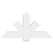 Ekena Millwork Redmond Architectural Grade PVC Gable Bracket, 48"W x 24"H x 4"D x 6"F, 12/12 Pitch GBP048X24X0406RED00 - alternate 3